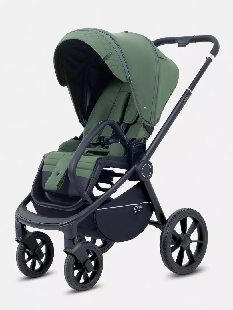 Коляска 2 в 1 Mowbaby Zoom PU Olive