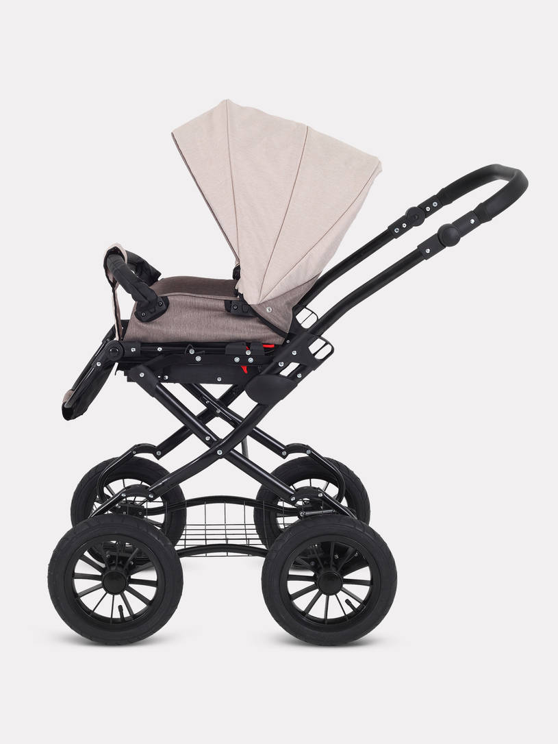 Коляска 2 в 1 Rant Siena Classic 2024 09 коричневый-бежевый