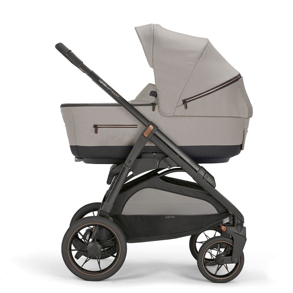 Коляска 2 в 1 Inglesina Aptica XT New с подставкой под люльку Stand Up, Tundra Beige