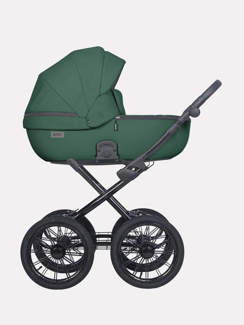 Коляска 2 в 1 Riko Basic Montana Ecco Prestige 13, Emerald