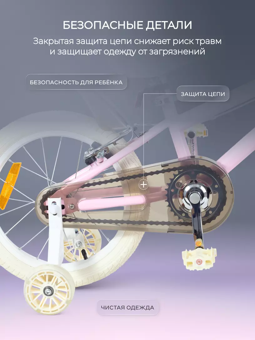 Велосипед 2-колесный Rant Vintage 16 Pink