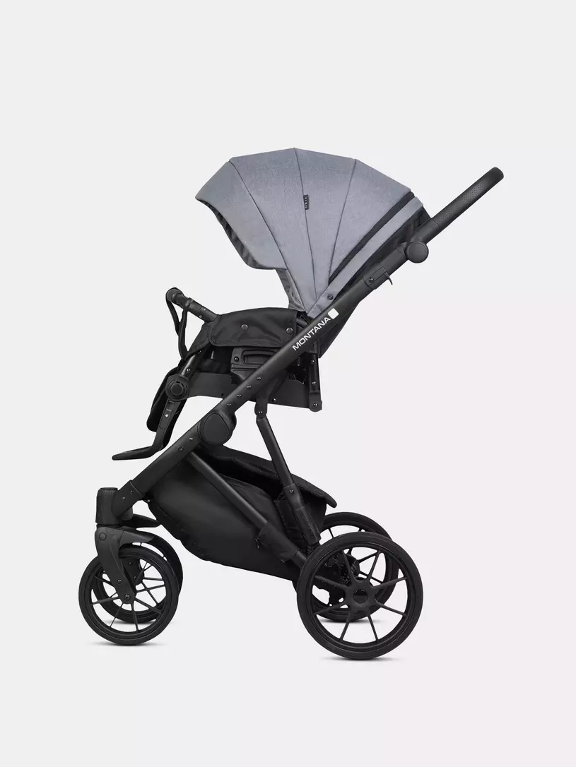 Коляска 3 в 1 Riko Basic Montana X Plus 40 Graphite