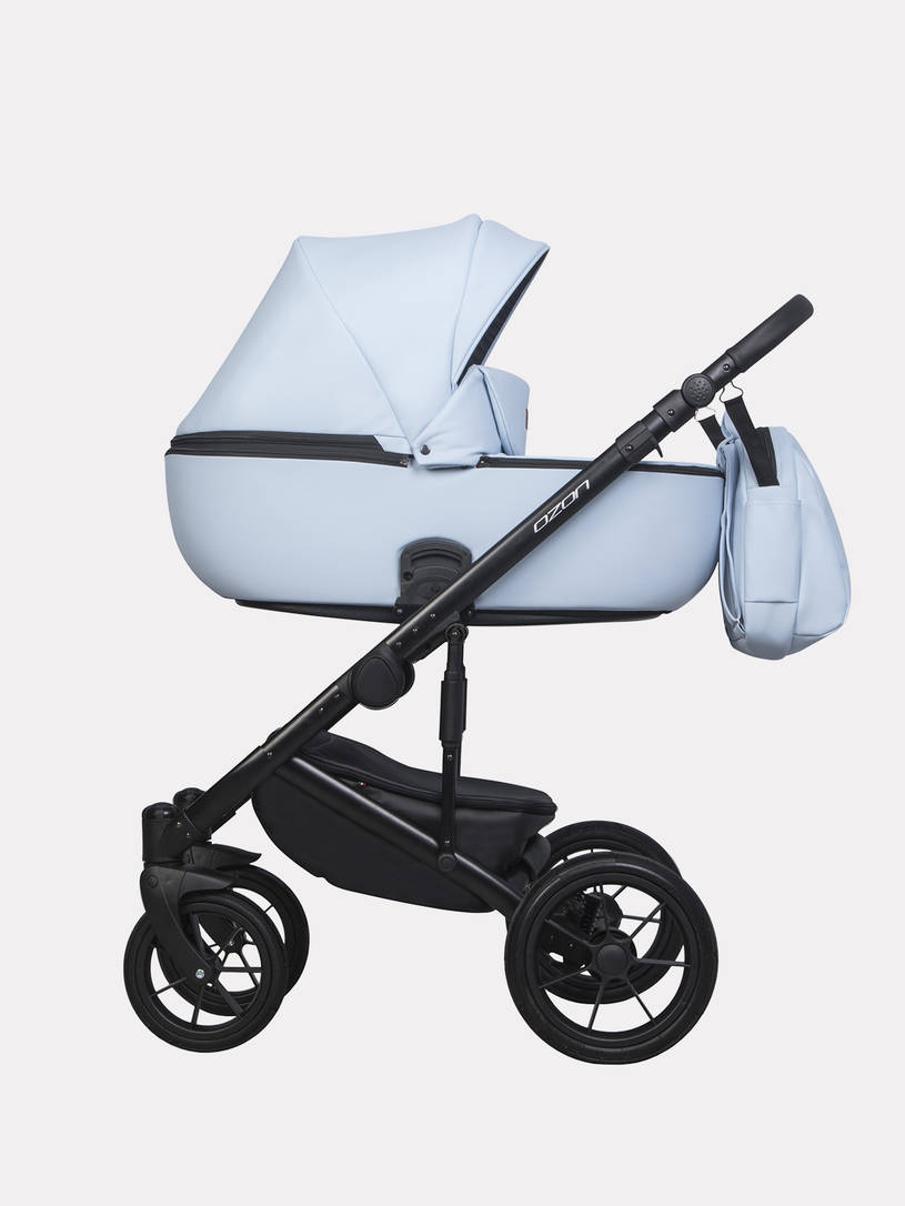 Коляска 3 в 1 Riko Basic Ozon Pastel 03, Голубой