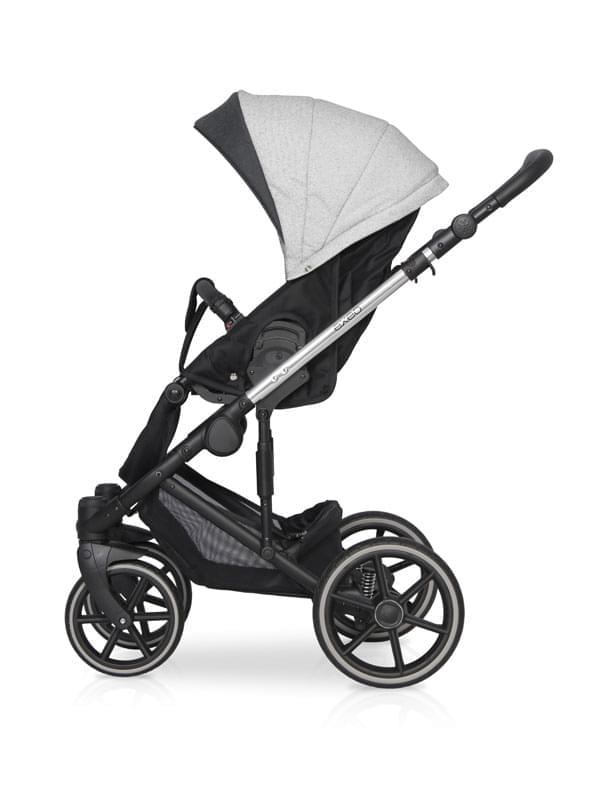 Коляска 2 в 1 Expander Exeo 01 Silver светло-серый