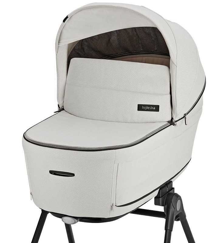 Коляска 2 в 1 Inglesina Aptica New 2025, Opal Ivory (Светло-серый)