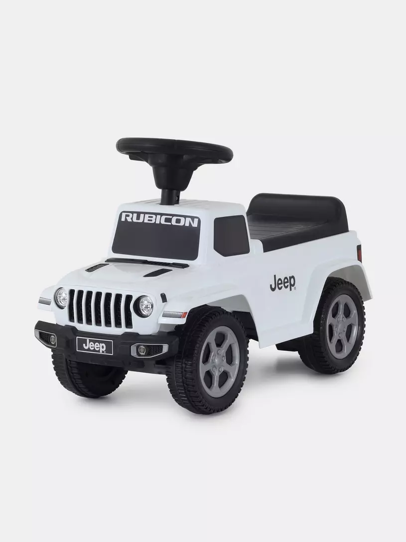Машинка-каталка 664 JEEP GLADIATOR white