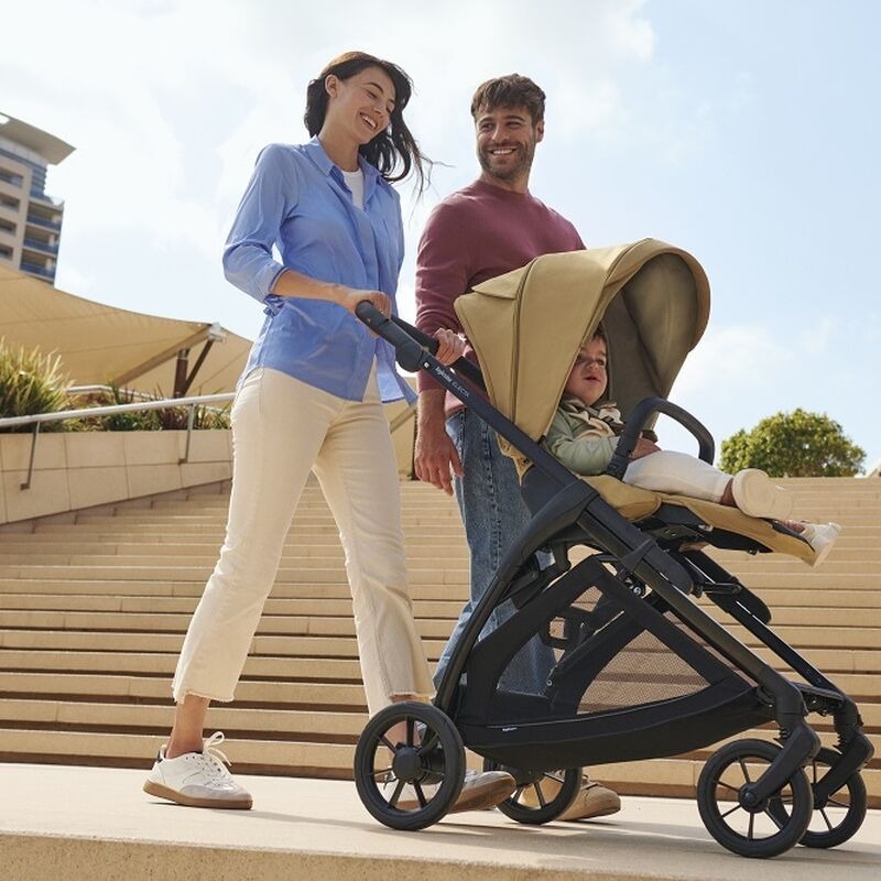 Коляска 3 в 1 i-Size Inglesina Electa с подставкой под люльку Standup, Hudson Blue