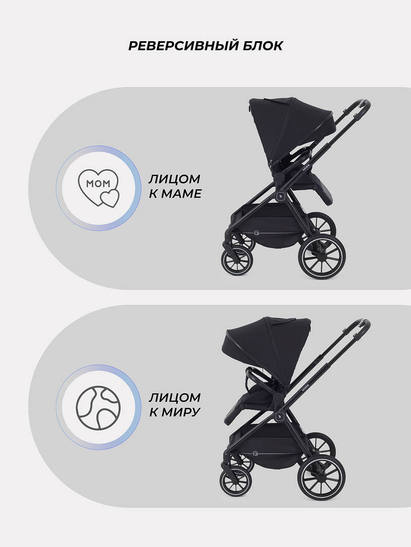 Коляска 2 в 1 Rant Moss Latte beige