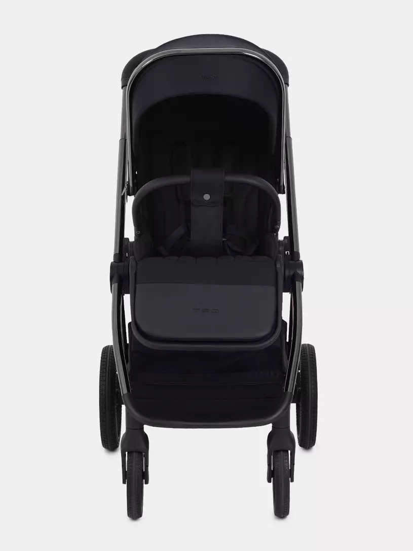 Коляска 2 в 1 Rant Teo Black Chrome Black