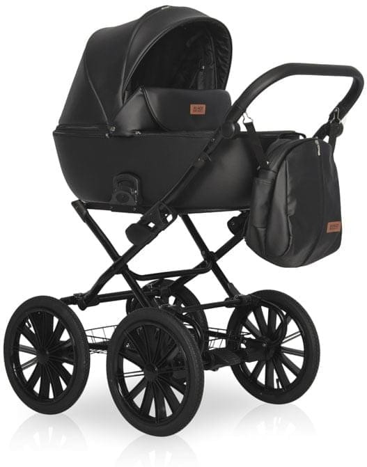 Коляска 2 в 1 Riko Basic Ozon Prestige 06 черный