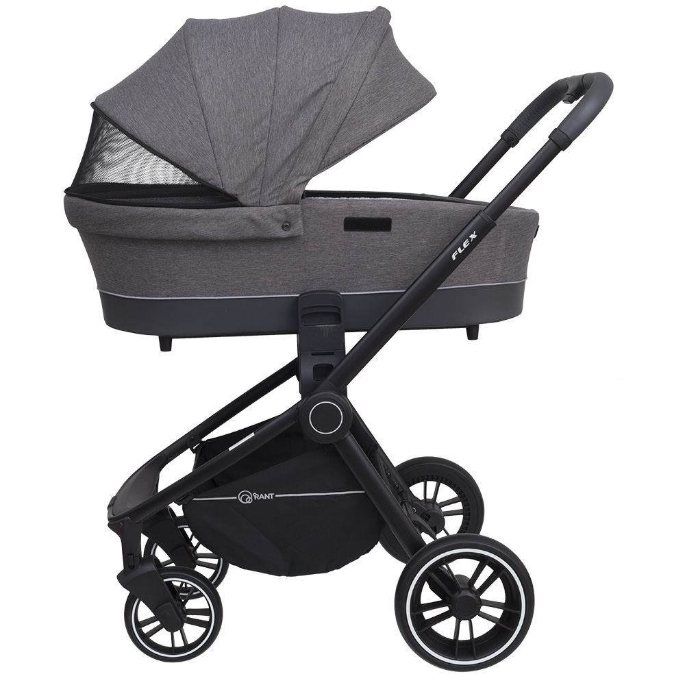 Коляска 3 в 1 Rant Flex Trends Grey серый