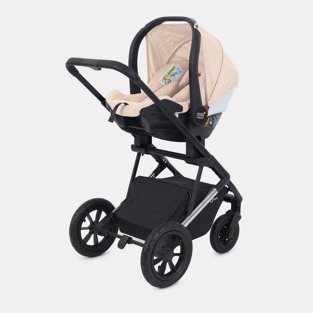 КОЛЯСКА 3 В 1 RANT AXIOM BEIGE