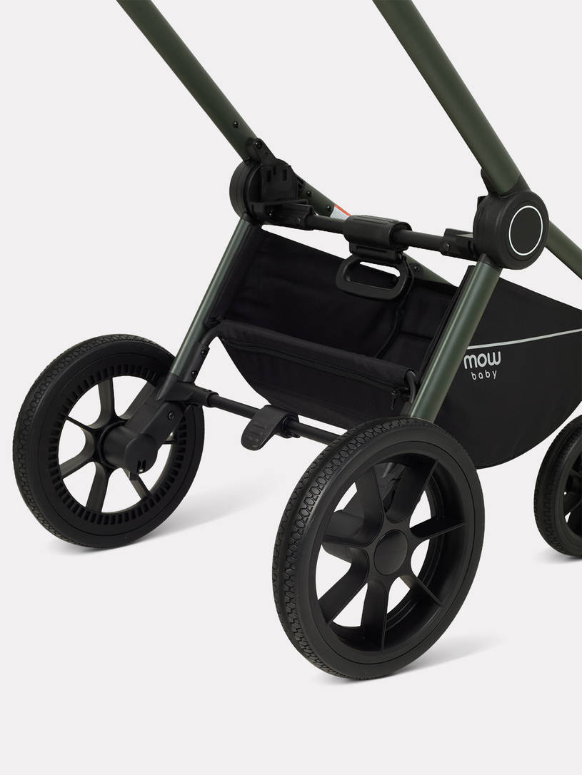 Коляска 3 в 1 Mowbaby Zoom PU Forest green