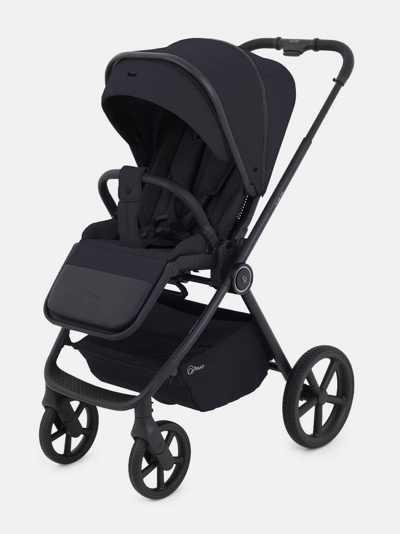 Коляска 2 в 1 Rant Teo Black