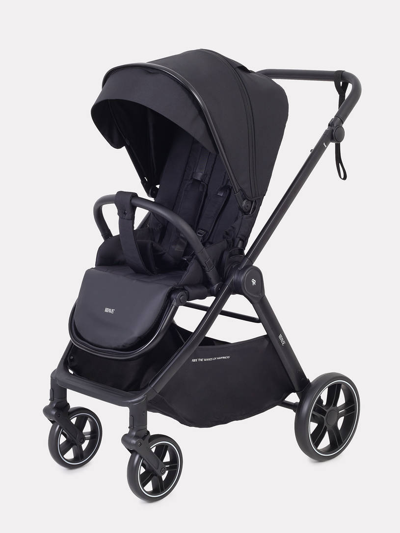 Коляска 2 в 1 Rant Basic Wave Black