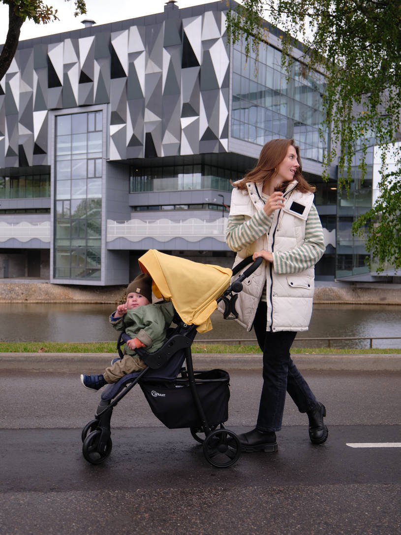 Коляска прогулочная Rant Basic Kira Yellow