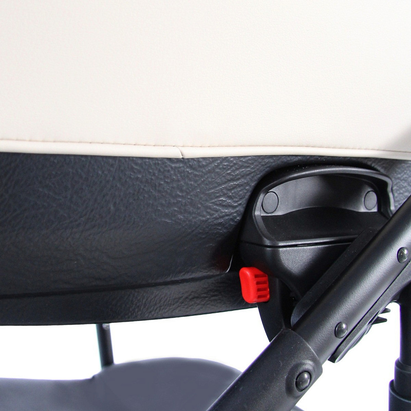 Детская коляска Sevillababy Tisso 2 в 1 светло-бежевый экокожа