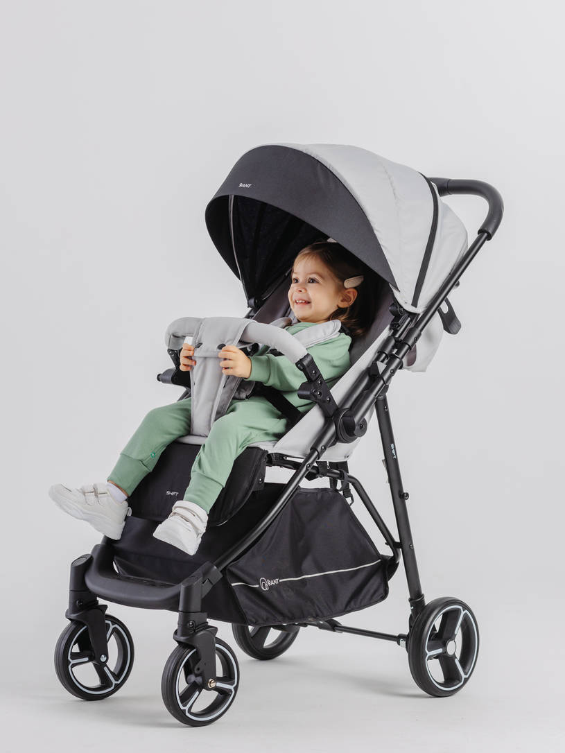 Коляска прогулочная Rant Shift Light grey