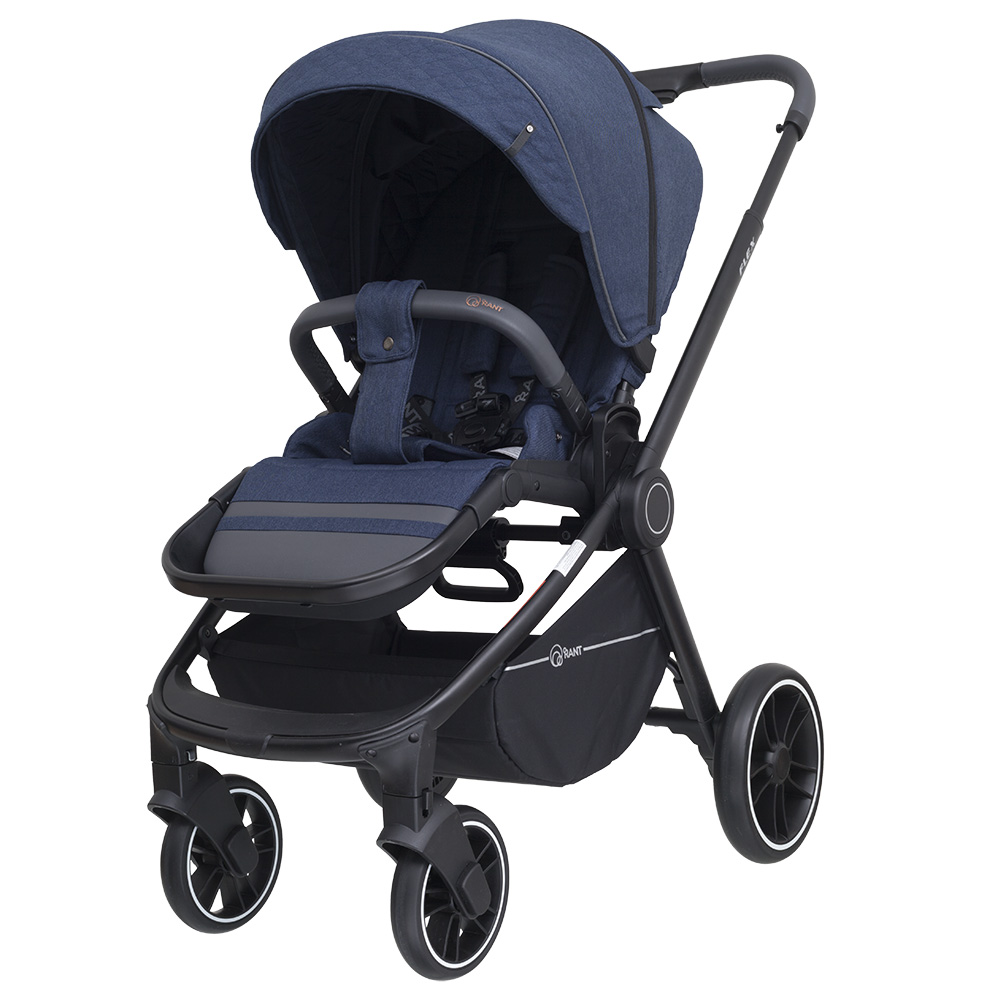 Коляска 3 в 1 Rant Flex Trends Blue jeans синий