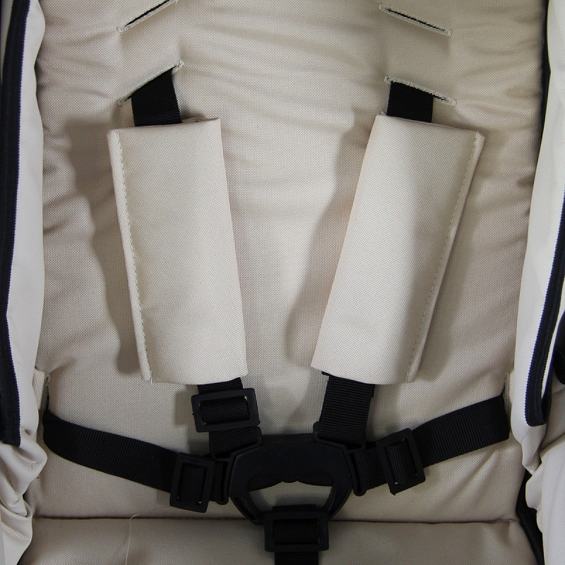 Детская коляска Sevillababy Tisso 2 в 1 светло-бежевый экокожа