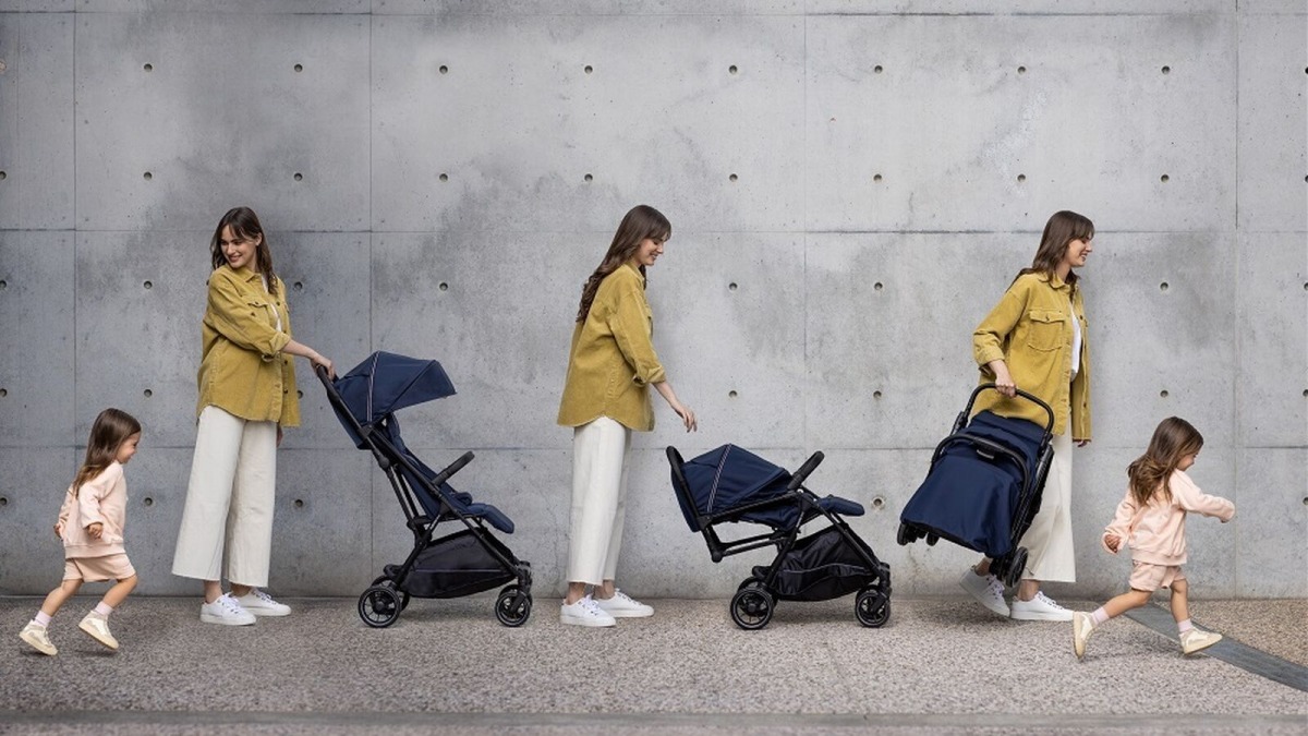 Прогулочная коляска Now Splash blue