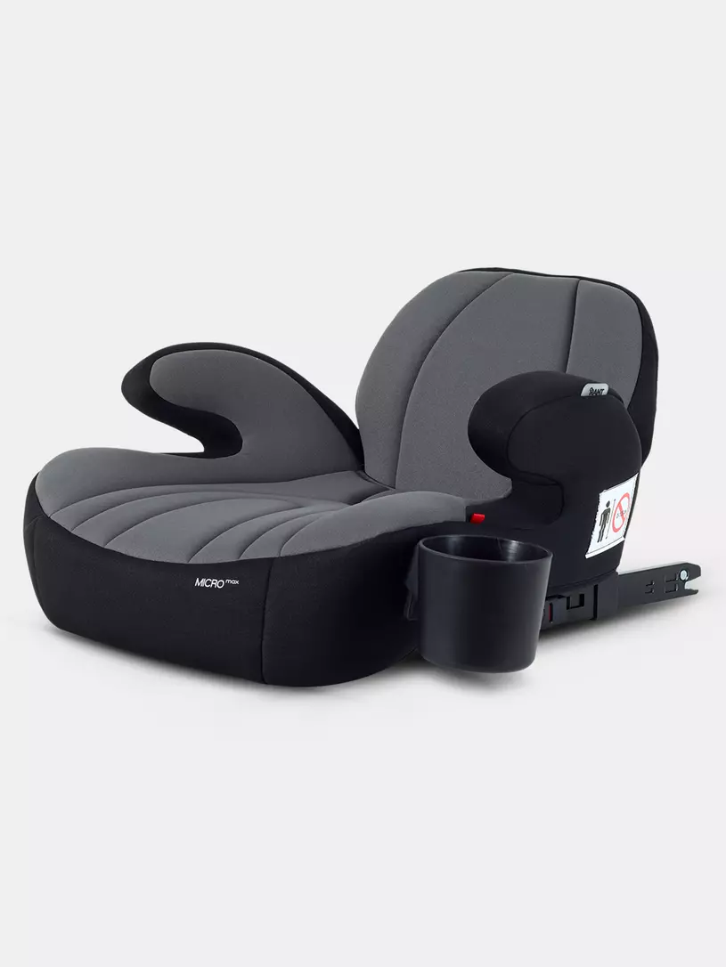Автокресло-бустер Rant Micro MAX Isofix группа 3 (22-36 кг) Grey