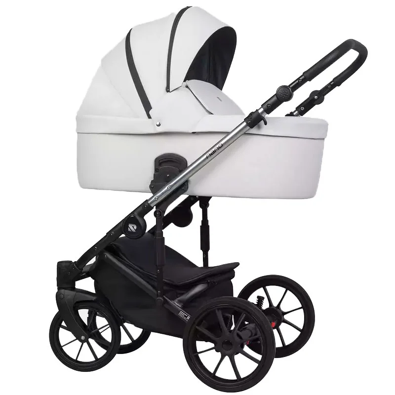 Коляска 2 в 1 Riko Nano Thermo 02 White