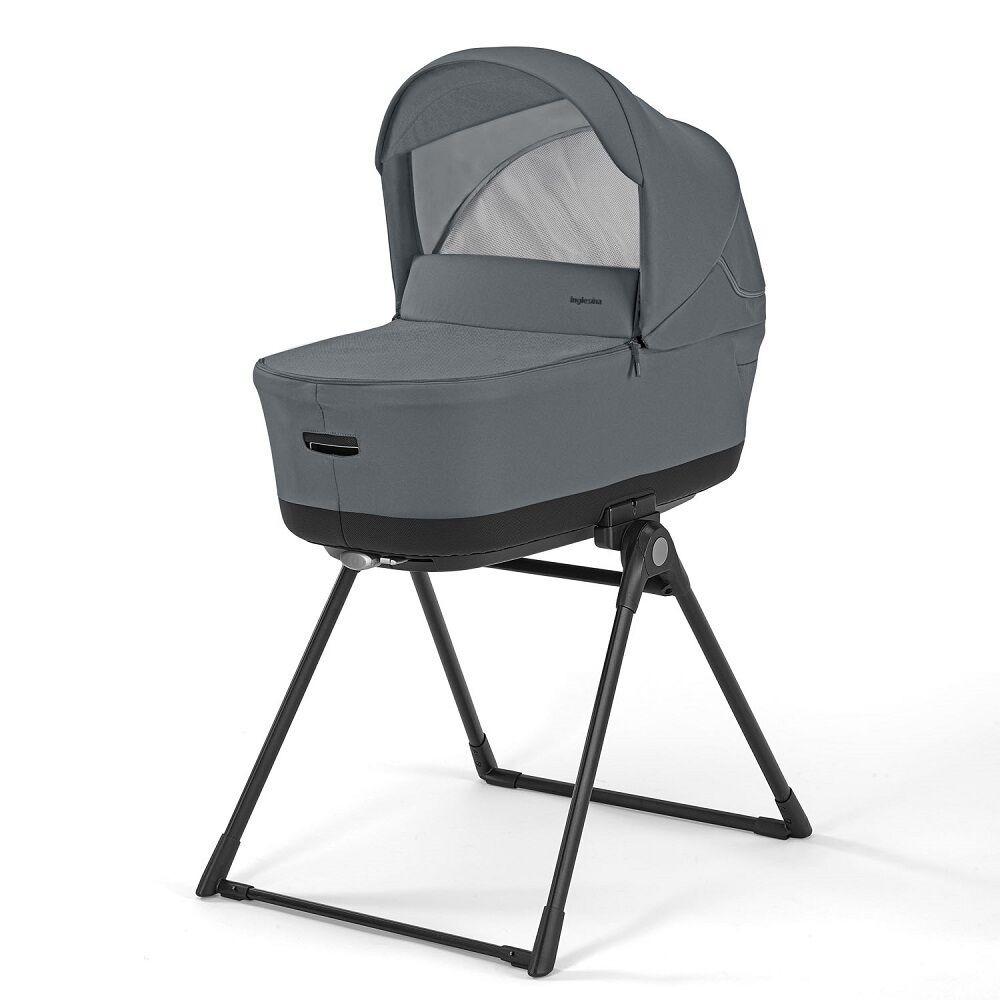 Коляска 3 в 1 i-Size Inglesina Electa с подставкой под люльку Standup, Union Grey