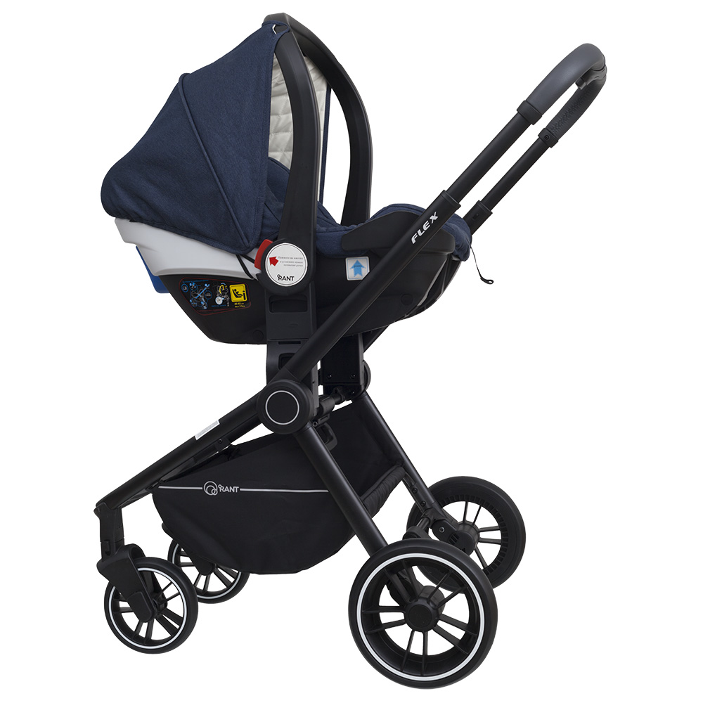 Коляска 3 в 1 Rant Flex Trends Blue jeans синий