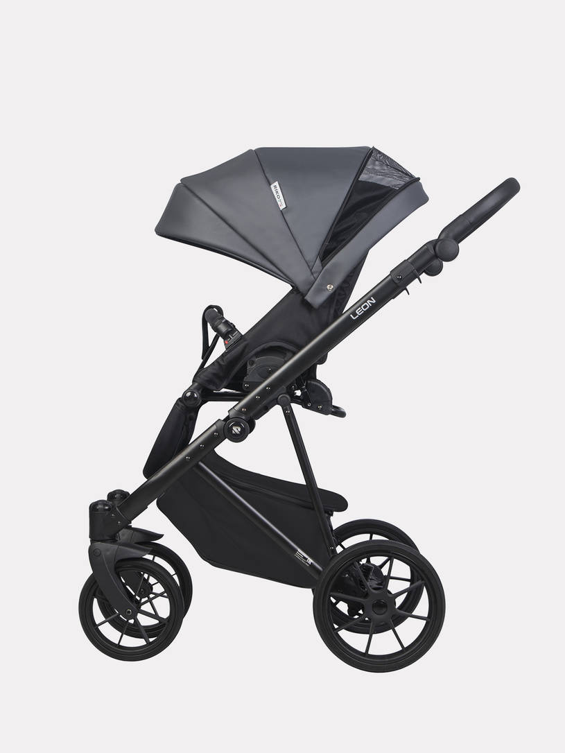 Коляска 2 в 1 Riko Basic Leon 03 Grafite