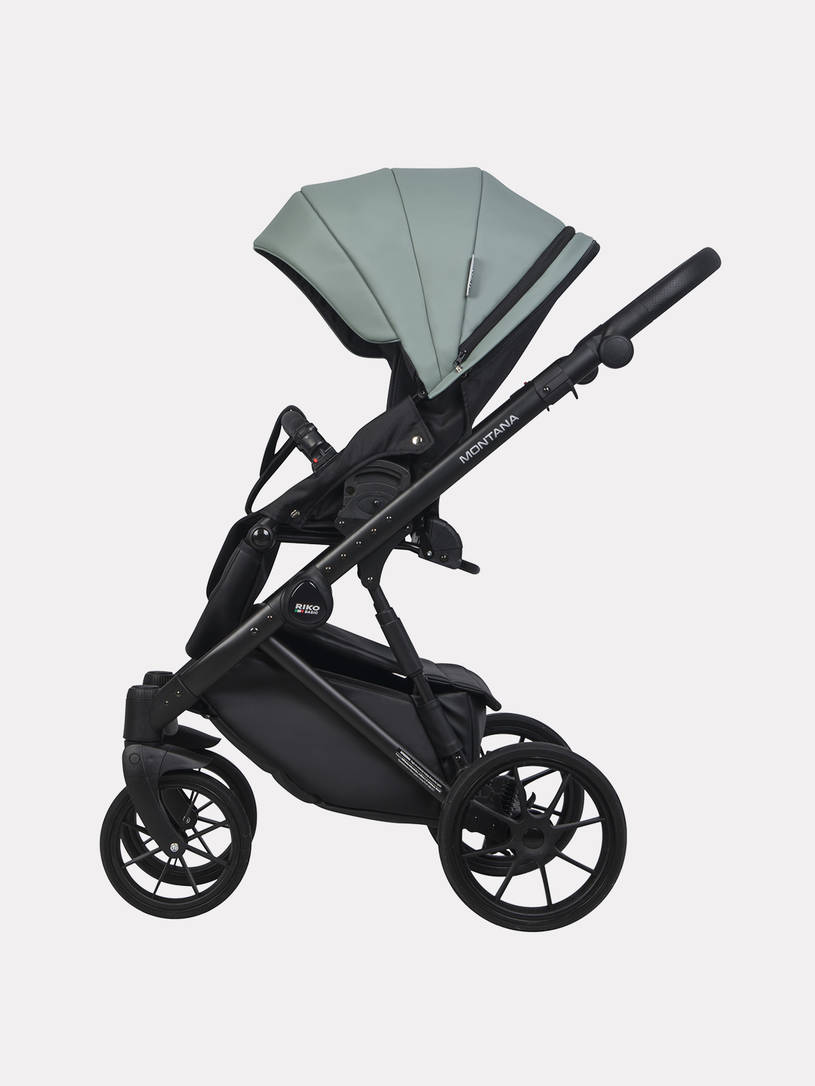 Коляска 2 в 1 Riko Basic Montana Ecco 30 Green-Grey