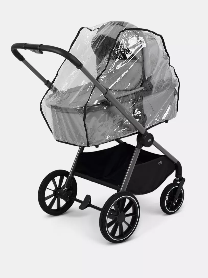 Коляска 3 в 1 Mowbaby Amber PRO Graphite