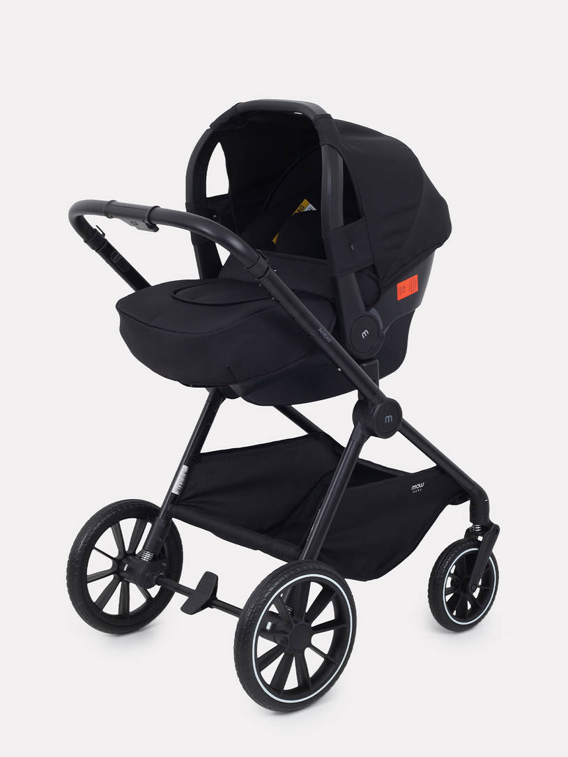 Коляска 3 в 1 Mowbaby Amber Black