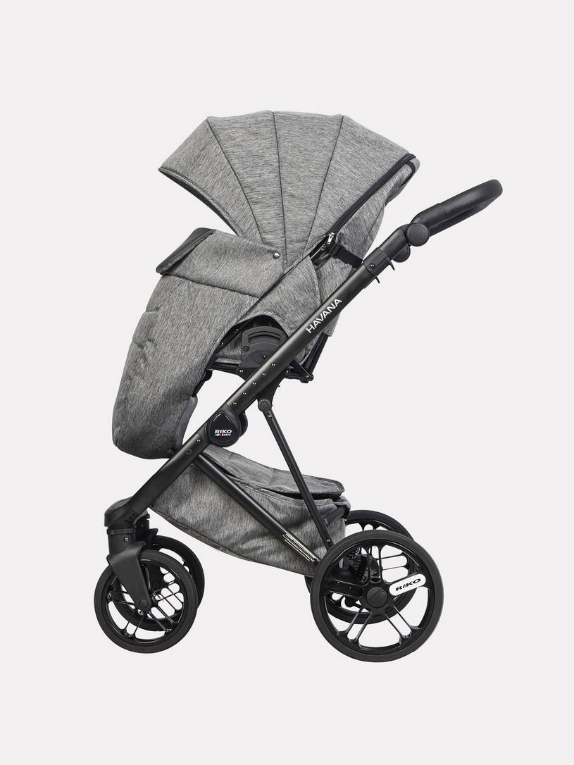 Коляска 2 в 1 Riko Basic Havana 03 графит