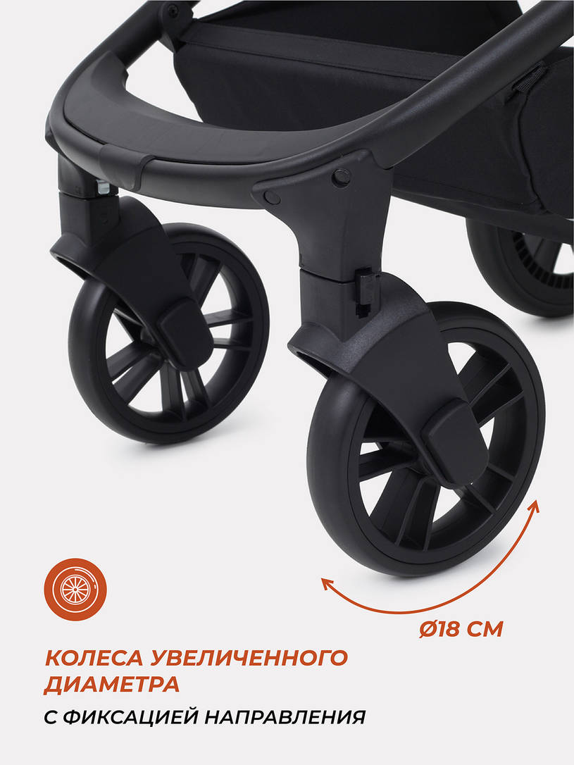 Коляска прогулочная Rant Basic Energy Grey 2024