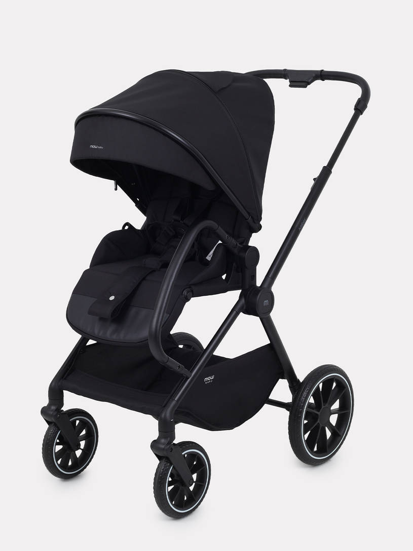 Коляска 3 в 1 Mowbaby Amber Black