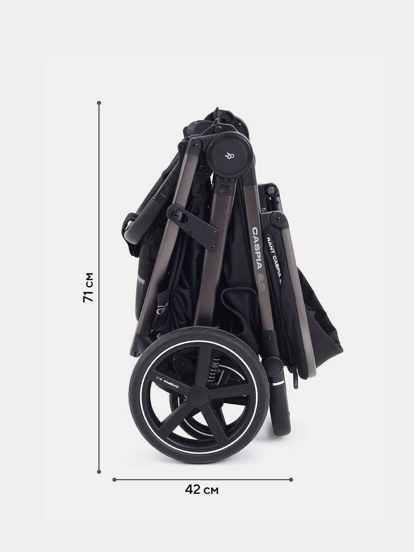 Коляска прогулочная Rant Caspia 2.0 Black