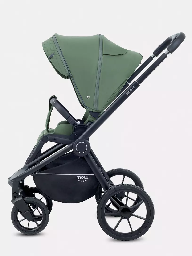 Коляска 3 в 1 Mowbaby Zoom PU Olive