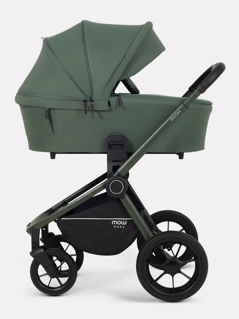 Коляска 2 в 1 Mowbaby Zoom PU Forest green