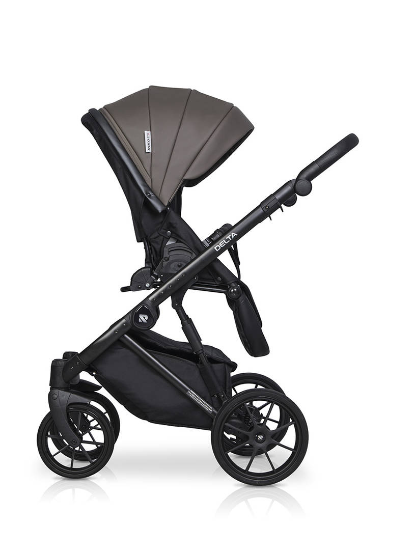 Коляска 2 в 1 RIKO BASIC DELTA ECCO 12 Mokka