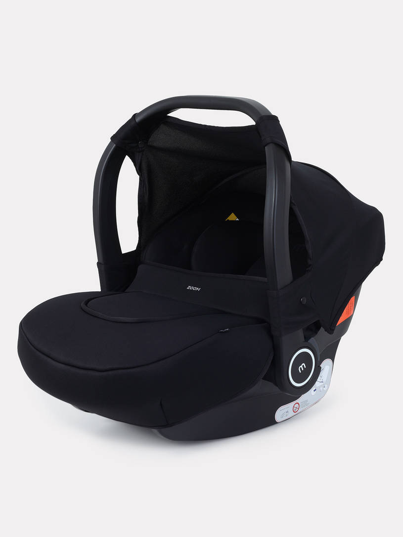 Коляска 3 в 1 Mowbaby Zoom Gold 2025 black