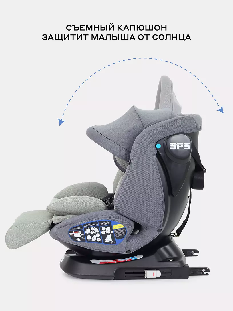 Автокресло Rant Nitro Plus isofix 0/1/2/3 (0-36 кг) Green