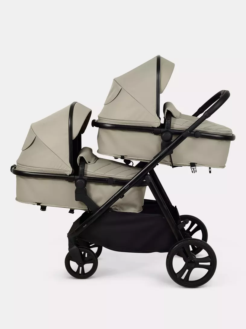 Коляска для двойни 2 в 1 Rant Basic Dualo Beige