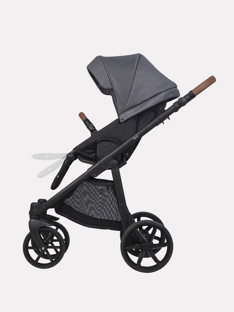 Коляска 2 в 1 Riko Basic Idol 04 Anthracite
