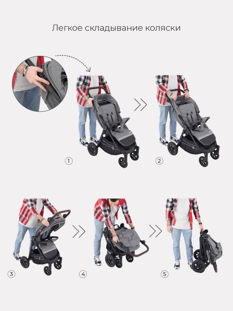 Коляска прогулочная RANT BEAT RA851 Pacific Blue