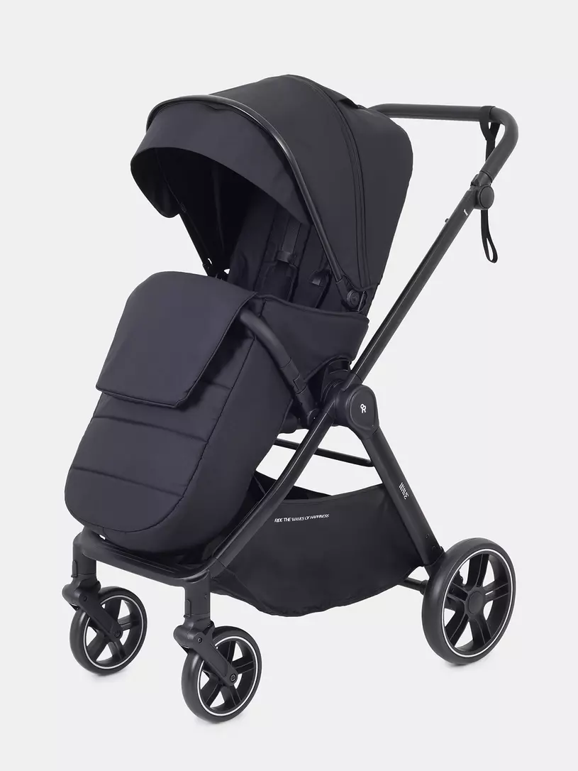 Коляска 3 в 1 Rant Basic Wave Black
