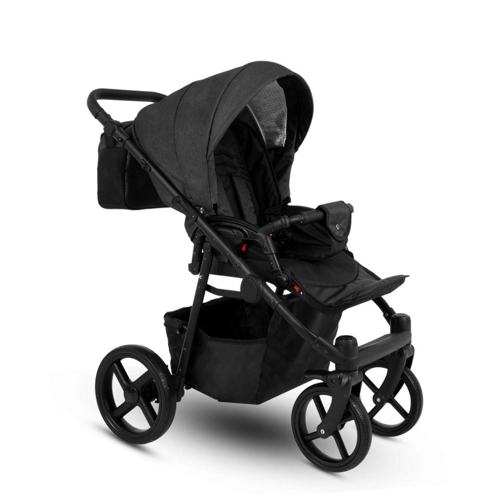 Коляска 2 в 1 Camarelo Navo, Темно-серый