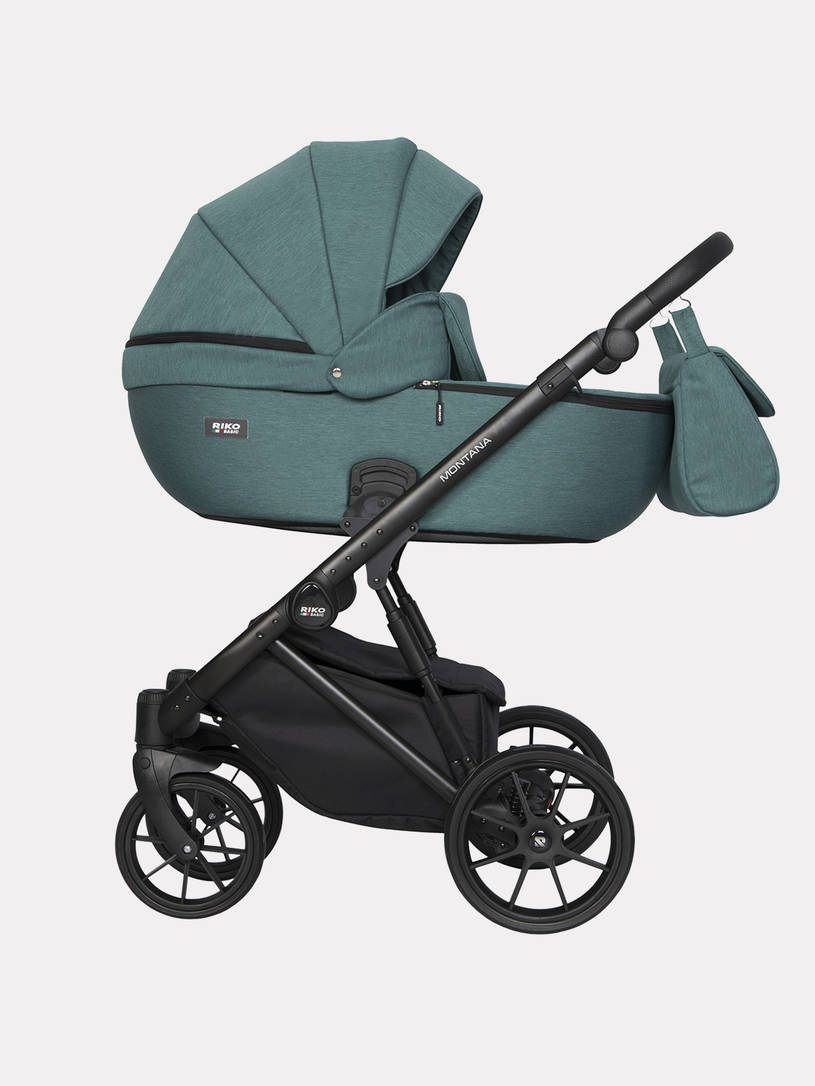 Коляска 2 в 1 Riko Basic Montana 06 изумруд