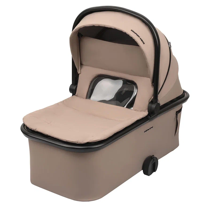 Коляска 2 в 1 Indigo SOLAR бежевый