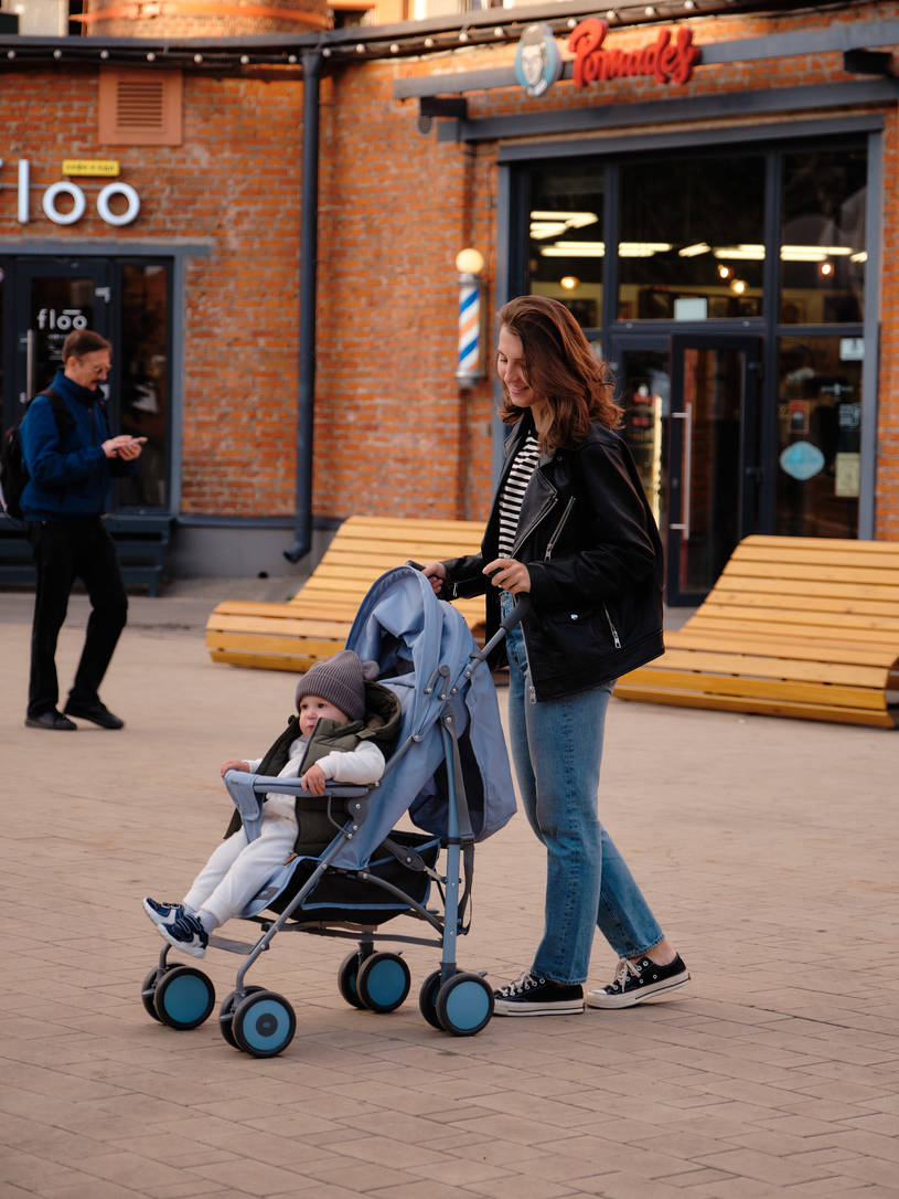 Коляска прогулочная Rant Basic Tango Pacific Blue